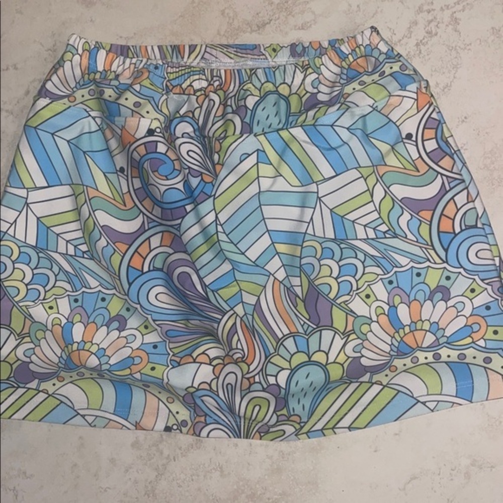B Skinz golf skort